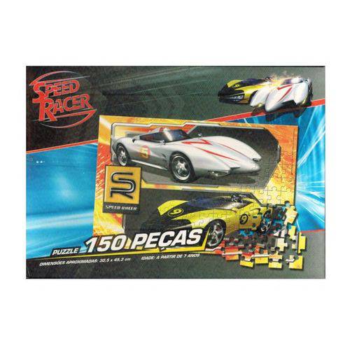 Quebra-Cabeça Speed Racer - 150 Peças - Grow