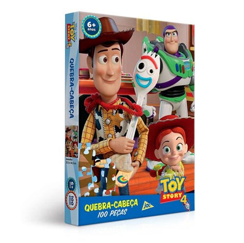Quebra-Cabeça Toy Story 4 com 100 Peças Toyster