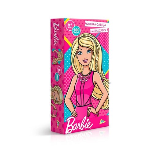Quebra Cabeças Barbie 200 Peças Toyster