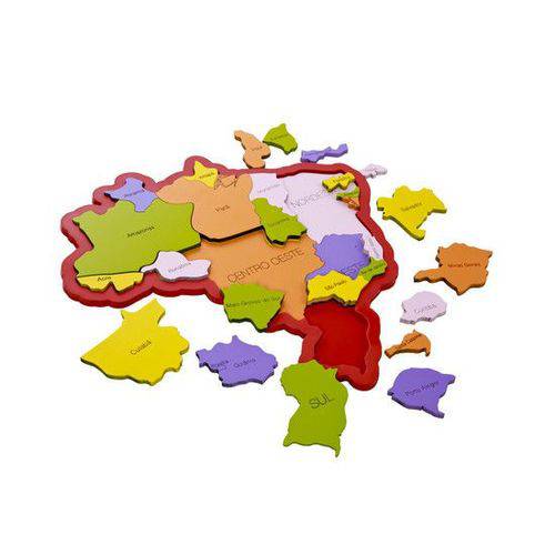 Quebra-cabeças Mapa do Brasil