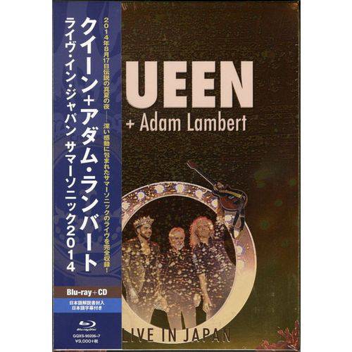 Queen - Adam Lambert - Live In Japan Summer Sonic 2014 - Cd + Blu Ray Importado