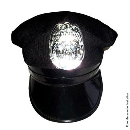 Quepe Policial Luxo