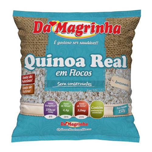 Quinoa em Flocos 150g - da Magrinha