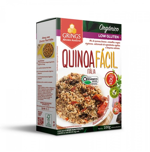 Quinoa Facil Picante 100g - Grings