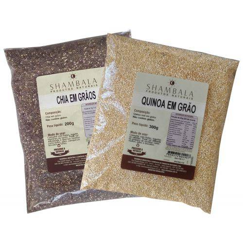 Quinoa Real e Chia em Grãos Kit Especial