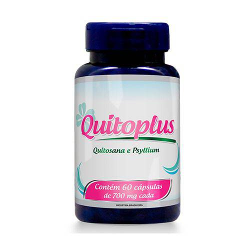 Quitoplus Quitosana + Psyllium - 60 Cápsulas - Promel