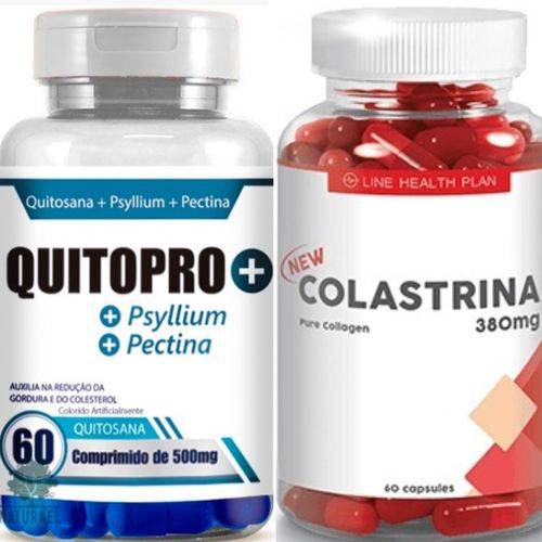 Quitopro 60 Comprimido 3 Vezes Mais Forte + Colastrina 60caps
