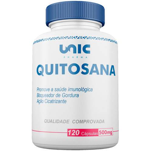 Quitosana 500mg 120 Caps Unicpharma