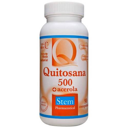 Quitosana 500mg + Acerola - 90 Comprimidos - Stem Pharmaceutical