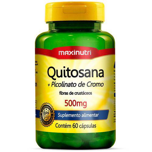 Quitosana + Picolinato de Cromo Maxnutri 60cápsulas 500mg
