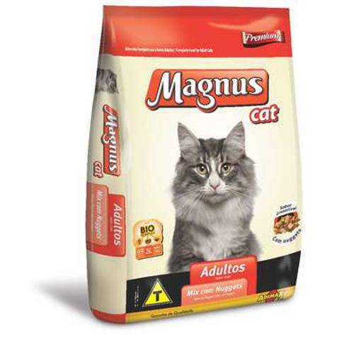 Ração Adimax Pet Magnus Cat Mix com Nuggets para