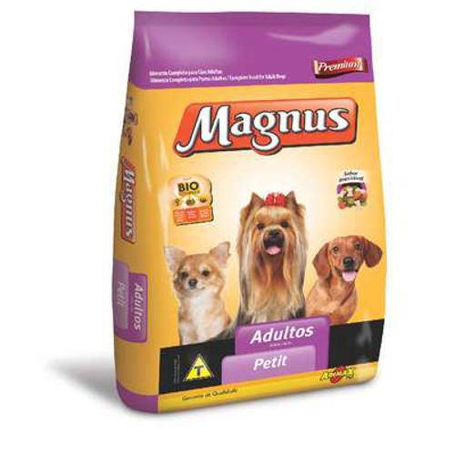 Ração Adimax Pet Magnus Petit para Cães Adultos de Raças Pequenas - 1 Kg