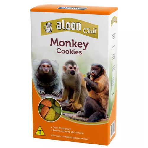 Ração Alcon Club Monkeys Cookies para Primatas 600g