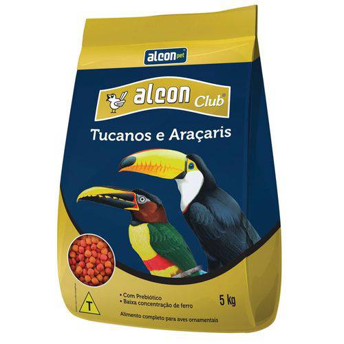 Ração Alcon Club Tucanos e Araçaris 5kg