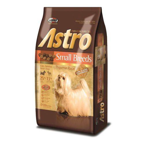 Ração Astro Small Breeds para Cães Adultos Raças Pequenas 15 Kg - Supra