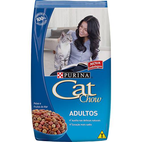 Ração Cat Chow Adultos 10.1 Kg - Nestlé Purina