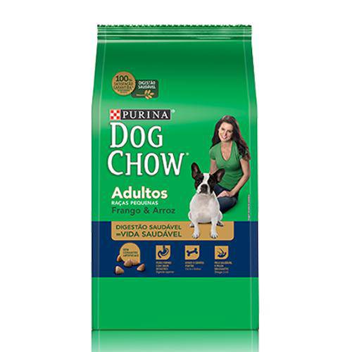 Ração Dog Chow Adultos Raças Pequenas Frango e Arroz