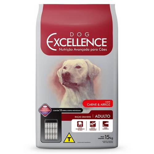 Ração Excellence Raças Grandes Carnearroz Adulto Selecta Pet Care - 15 Kg