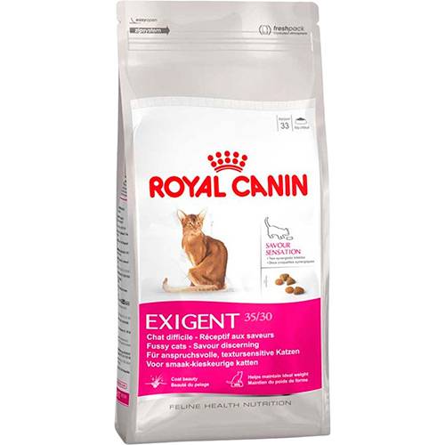 Ração Exigent para Gatos Adultos com Paladar Exigente 7,5kg - Royal Canin