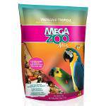 Ração Extrusada para Papagaio Mix Tropical Megazoo - 700gr