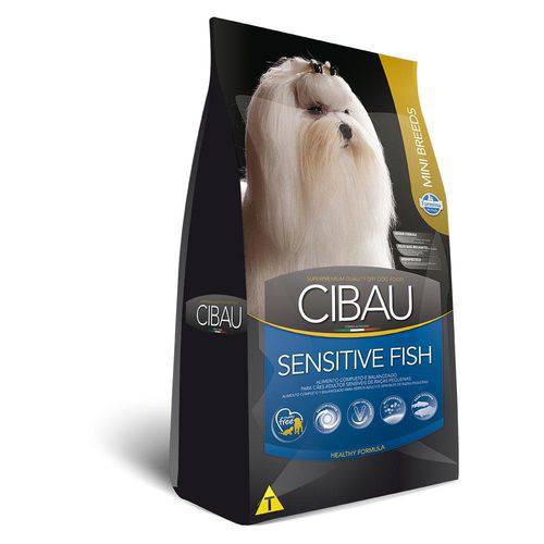 Ração Farmina Cibau Sensitive Fish Mini para Cães Adultos de Raças Pequenas