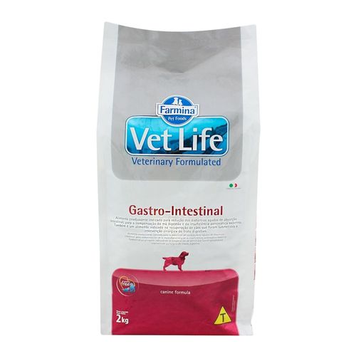 Ração Farmina Vet Life Natural Gastro Intestinal para Cães Adultos 2kg
