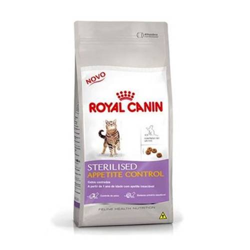 Ração Feline Health Nutrition Sterilised Appetite Control 1,5kg - Royal Canin