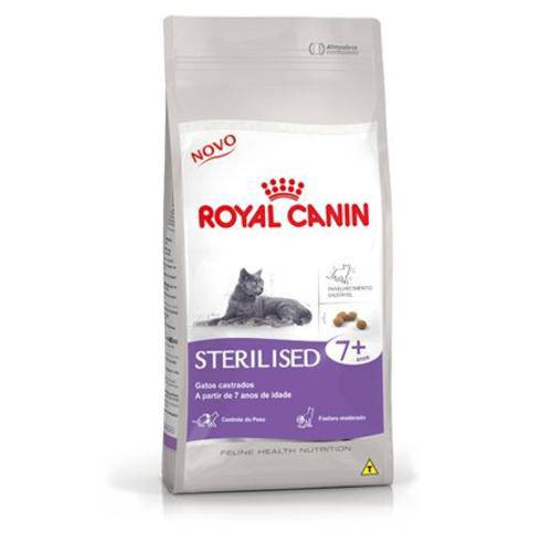 Ração Feline Health Nutrition Sterilised Mais 7 Anos 400g - Royal Canin