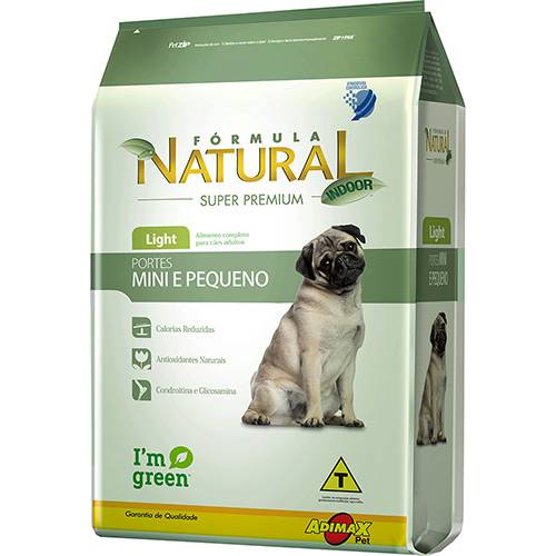 Ração Fómula Natural Super Premium Light para Cães Adultos Mix 1kg