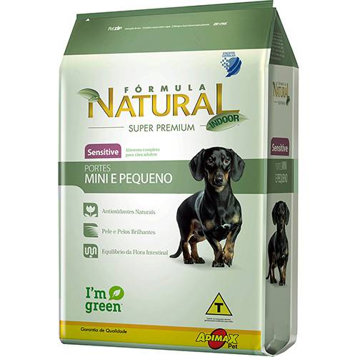 Ração Fómula Natural Super Premium Sensitive para Cães Adultos Mix 7kg