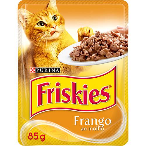Ração Friskies Grvysnst Frango ao Molho 0,085Kg - Nestlé Purina