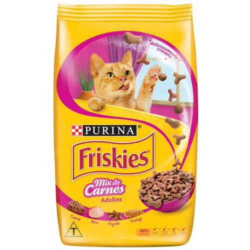 Ração Friskies Nestlé Purina Mix de Carnes 500g