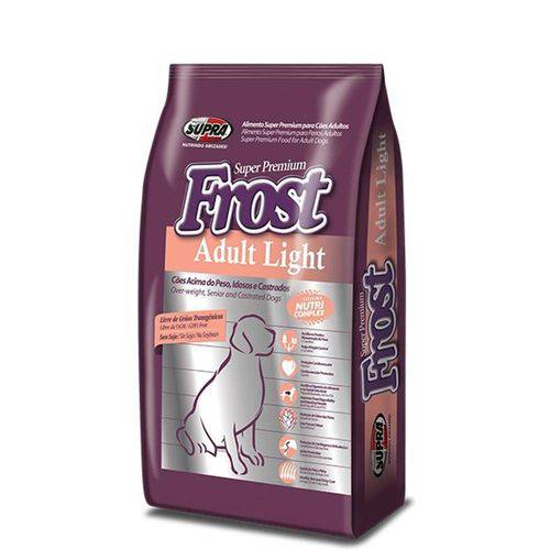 Ração Frost Adult Light Cães Acima do Peso 15 Kg - Supra