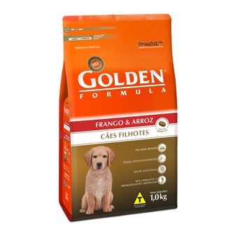 Ração Golden Formula P/ Cães Filhotes Frango & Arroz 1kg
