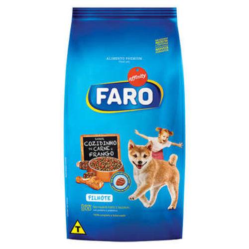 Ração Guabi Faro Cozido de Carne e Frango para Cães Filhotes - 10,1 Kg