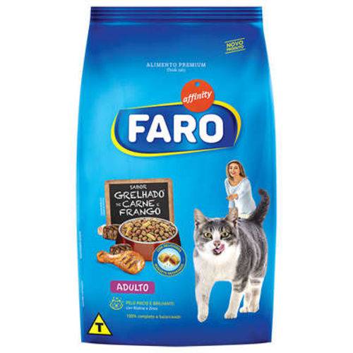 Ração Guabi Faro Grelhado de Carne e Frango para Gatos Adultos - 1 Kg