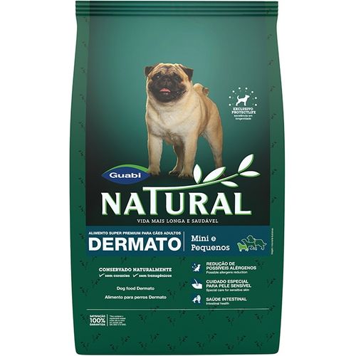 Ração Guabi Natural Dermato para Cães Adultos de Raças Mini e Pequenas 1kg