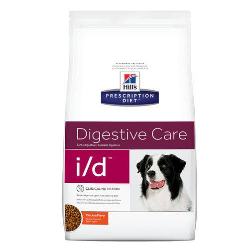Ração Hill's Prescription Diet I/d Cuidado Digestivo para Cães com Doenças Gastrointestinais - 3,8kg