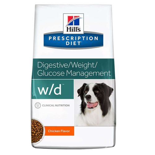 Ração Hills Canine Prescription Diet W/D para Cães Adultos 1,5kg