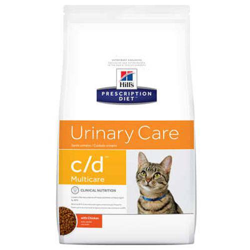 Ração Hills Feline Prescription Diet C/D Cuidado Urinário - 1,81 Kg