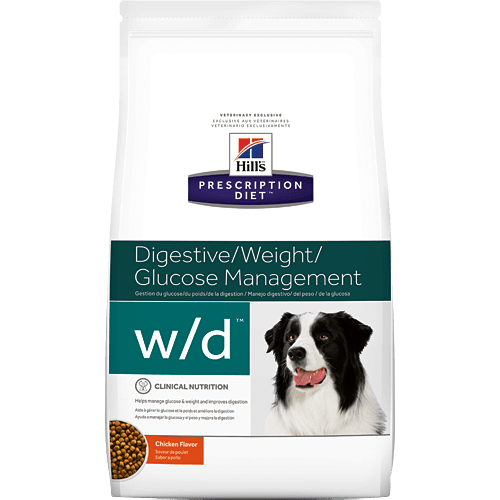 Ração Hills W/D Prescription Diet Canine Low Fat Diabetic - Gastrointestinal Health – 3,8Kg 3,8kg
