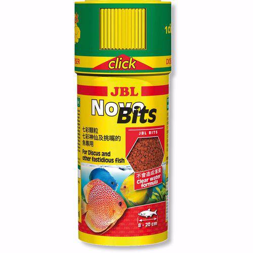 Ração JBL Novo Bits com Click Dosador 110g