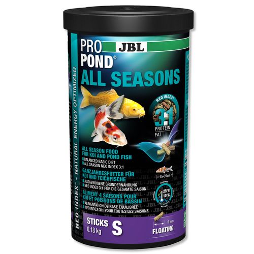 Ração JBL - ProPond ALL Seasons S 0,18kg
