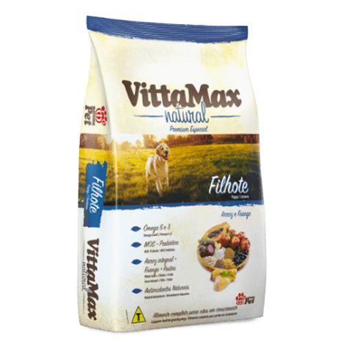 Ração Matsuda Pet Vittamax Natural para Cães Filhotes 1kg