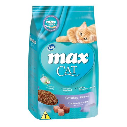 Ração Max Cat Filhotes – 1Kg _ Total 1Kg