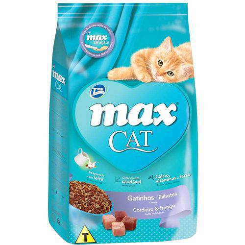 Ração Max Cat Filhotes 1kg Total
