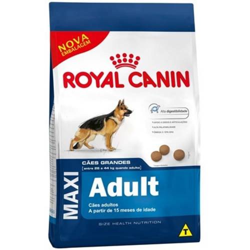 Ração Maxi Adult Royal Canin - 15 Kg 3 Kg