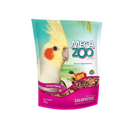 Ração Megazoo Mix Calopsita Tropical - 500gr 500g