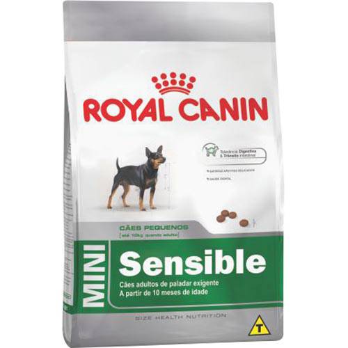 Ração Mini Sensible 1Kg - Royal Canin