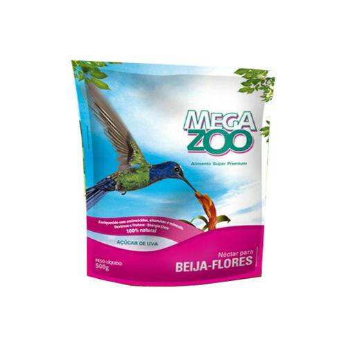 Ração Néctar Megazoo para Beija-Flor 500g